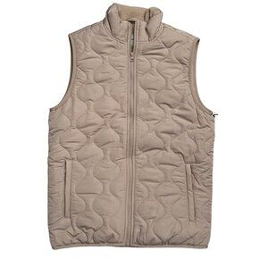 Goodfellow & Co Men's Size Small S Sleeveless Puffer Vest Jacket Fleece Lined